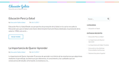 Desktop Screenshot of educaciongalicia.info